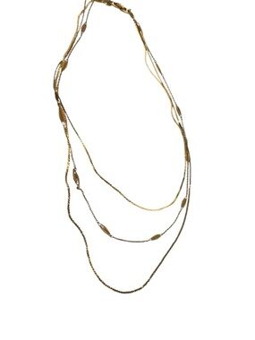 Napier Multi-Strand Gold Layered Necklace Women Jewelry 20”
